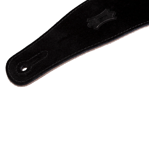 Levy's MS26-BLK Simply Suede Series Guitar Strap - Black