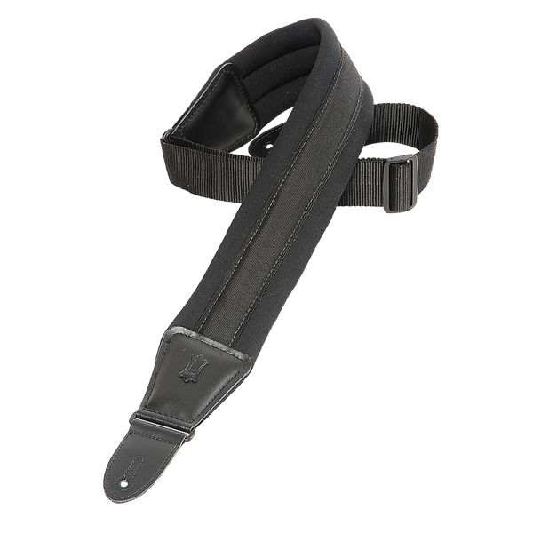 Levy's PM48NP3 Comfort Series Guitar Strap - Black