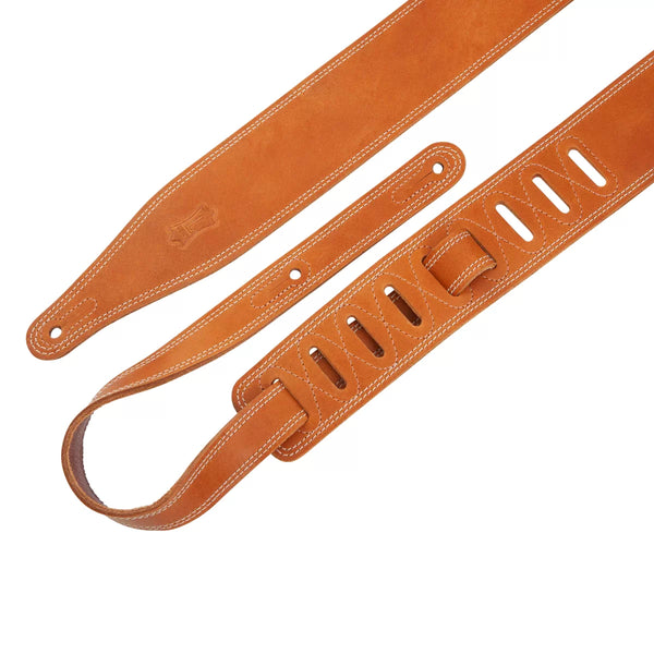Levy's M17BDS-TAN LIKE BUTTER SERIES Guitar Strap - Tan