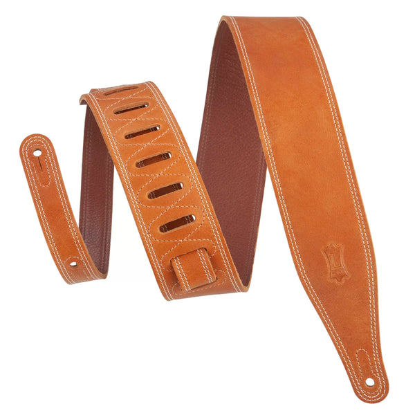Levy's M17BDS-TAN LIKE BUTTER SERIES Guitar Strap - Tan