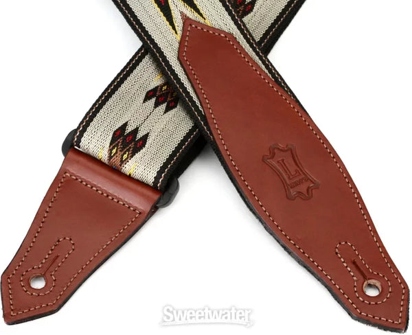 Levy’s MSSN80-TAN 2” Jacquard Levy's Guitar Strap