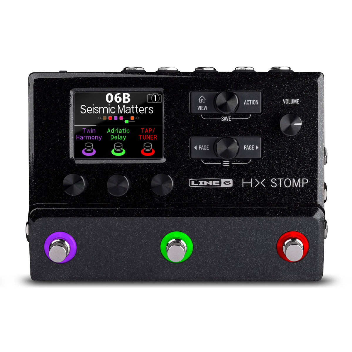 Line 6 HX Stomp Ultra-Compact Amp & Effects Processor - Black