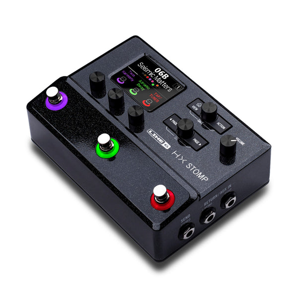 Line 6 HX Stomp Ultra-Compact Amp & Effects Processor - Black