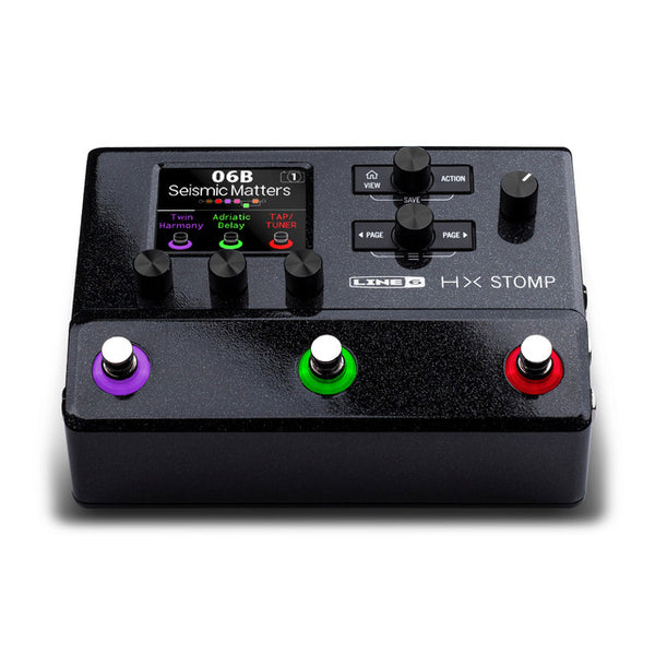 Line 6 HX Stomp Ultra-Compact Amp & Effects Processor - Black