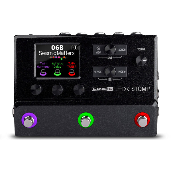 Line 6 HX Stomp Ultra-Compact Amp & Effects Processor - Black