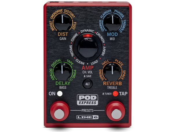 Line 6 POD Express - Guitar - Red