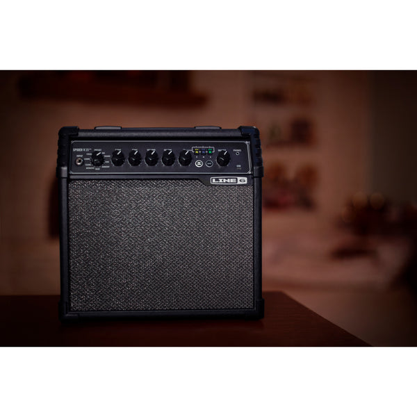 Line 6 Spider V 20 MkII 20-Watt 1x8" Digital Modeling Guitar Combo - Black
