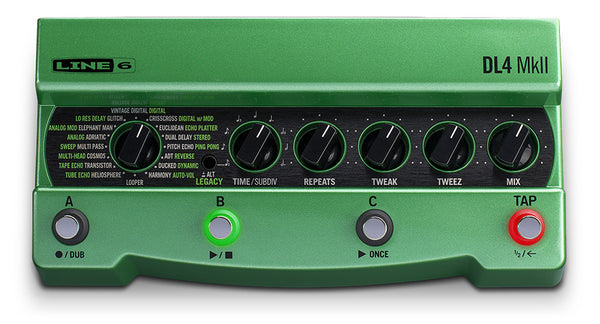 Line 6 DL4 MkII - Delay Modeler - Green