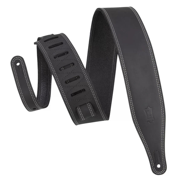 Levy's M17BDS-BLK LIKE BUTTER SERIES Guitar Strap - Black