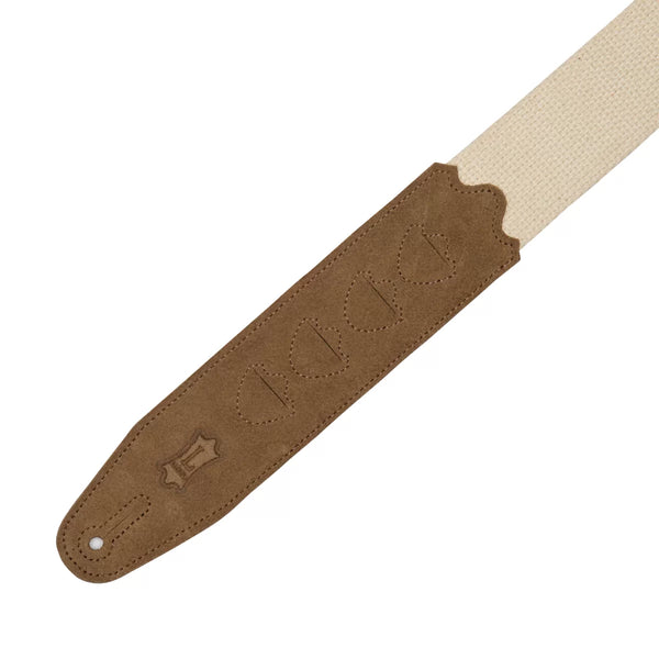Levy's MC2PH-NAT PICKPOCKET COTTON SERIES Guitar Strap - Natural