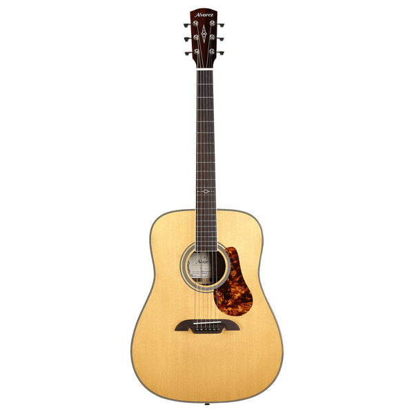 Alvarez MD70e Herringbone Acoustic-Electric Guitar - Natural