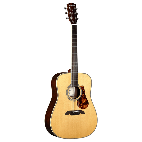 Alvarez MD70e Herringbone Acoustic-Electric Guitar - Natural