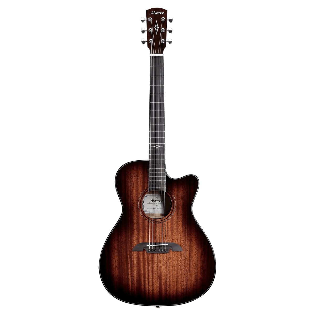 Alvarez MF66ce Shadowburst Acoustic - Electric Guitar - Shadowburst