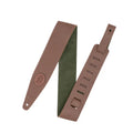 Levy's MGS317ST-BRN-GRN STRATUS SERIES Guitar Strap - Brown & Green