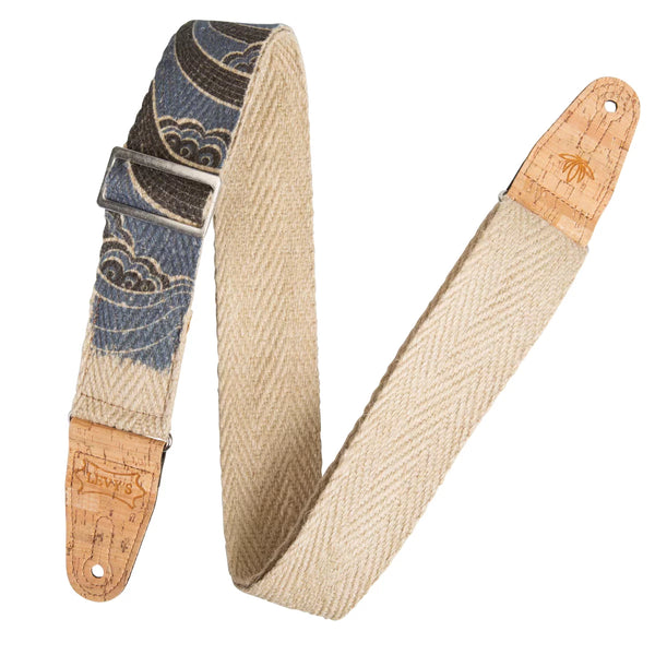 Levy's MH8P-001VEGAN HEMP SERIES Guitar Strap