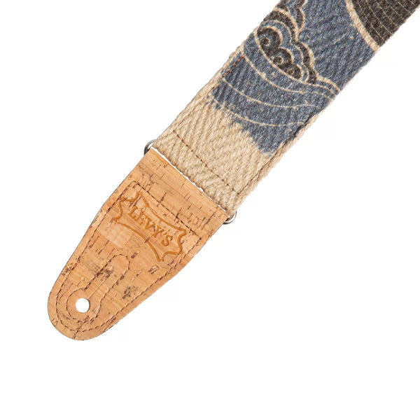Levy's MH8P-001VEGAN HEMP SERIES Guitar Strap