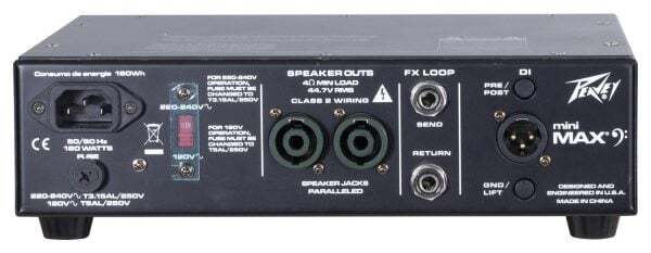 Peavey MiniMAX® 600-Watt Mini Bass Amp Head
