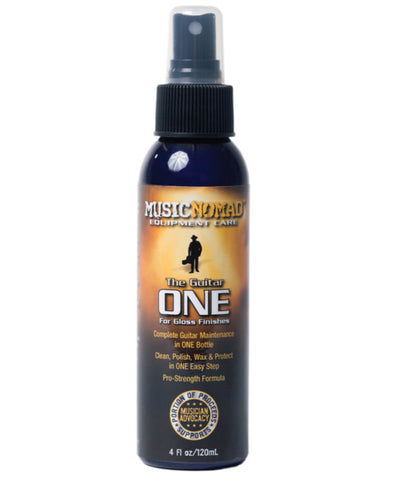 Music Nomad MN103 The Guitar ONE - All in 1 Cleaner, Polish, Wax for Gloss Finishes