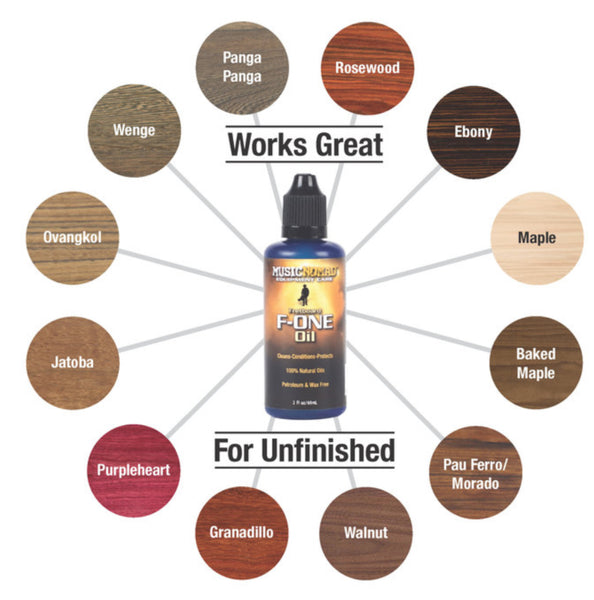 Music Nomad Fretboard F-ONE Oil - Cleaner & Conditioner MN105