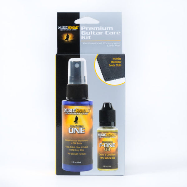 Music Nomad Premium Guitar Care Kit - 3 pc MN140