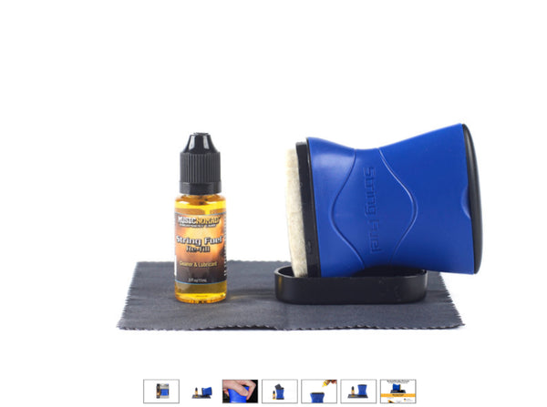 Music Nomad MN145 Premium String Care Kit - 3 pc.