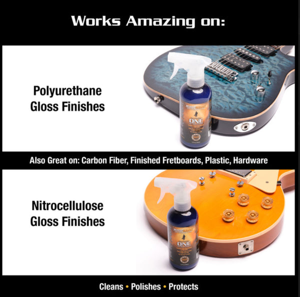 Music Nomad MN150 The Guitar One 12 oz.Tech Size - All in 1 Cleaner, Polish & Wax