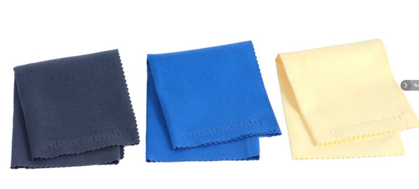 Music Nomad MN203 Super Soft Microfiber Suede Polishing Cloth - 3 Pack