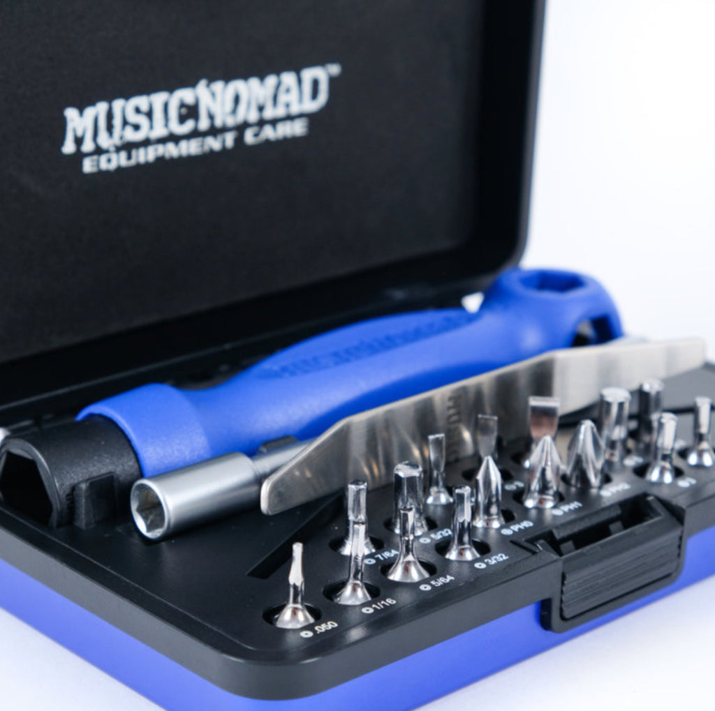 Music Nomad MN229 Premium Guitar Tech Screwdriver and Wrench Set