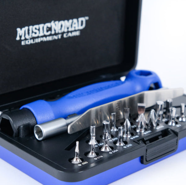 Music Nomad MN229 Premium Guitar Tech Screwdriver and Wrench Set