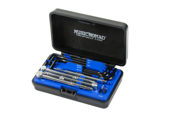 Music Nomad MN235 Premium Guitar Tech Truss Rod Wrench Set - 11 pcs.