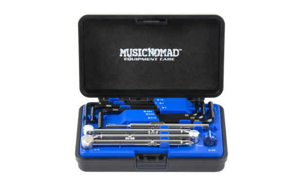 Music Nomad MN235 Premium Guitar Tech Truss Rod Wrench Set - 11 pcs.