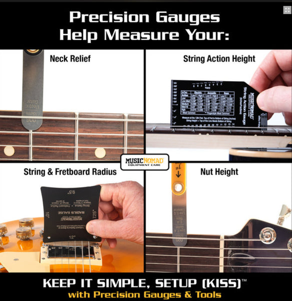 Music Nomad MN604 Precision Setup Gauge Set - 6 pc.