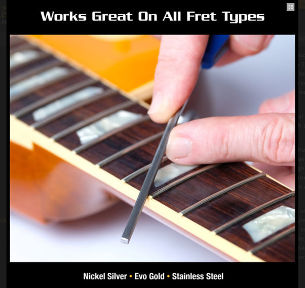 Music Nomad MN830 Diamond Coated Fret End Dressing File (E-File)