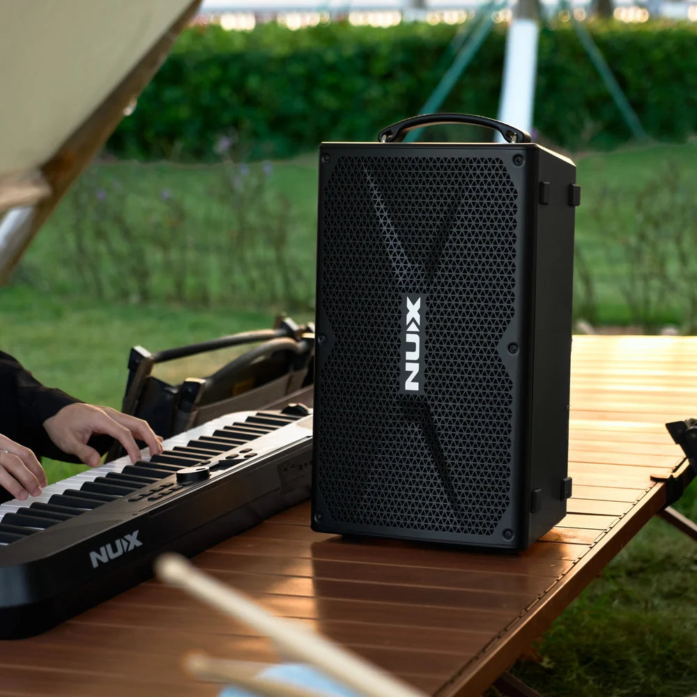NUX NBA-200FR Busking 200FR Battery-Powered Busking Amp Speaker