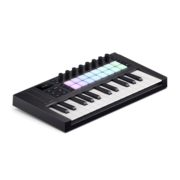 Novation Launchkey Mini 25 MKIV MIDI Keyboard Controller - Black
