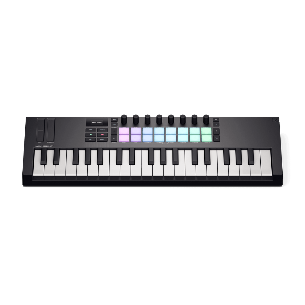 Novation Launchkey Mini 37 MKIV MIDI Keyboard Controller - Black