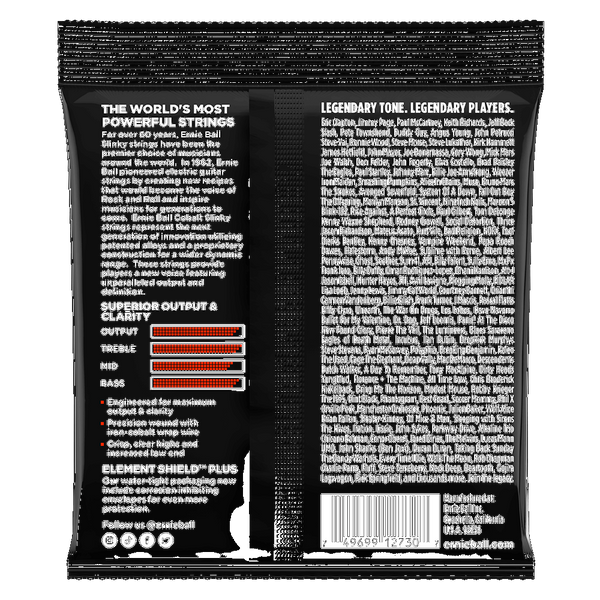 Ernie Ball 2730 Cobalt 7-String Skinny Top Heavy Bottom Strings, .010 - .062