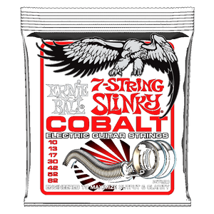 Ernie Ball 2730 Cobalt 7-String Skinny Top Heavy Bottom Strings, .010 - .062