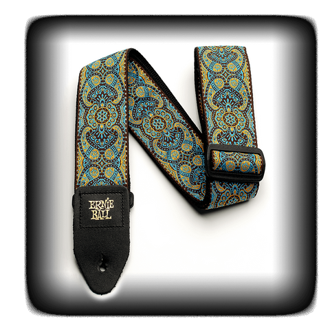 Ernie Ball 4098 CLASSIC JACQUARD GUITAR STRAP/BASS STRAP - IMPERIAL PAISLEY