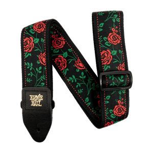 Ernie Ball 5318 CLASSIC JACQUARD GUITAR STRAP/BASS STRAP - SPANISH ROSE