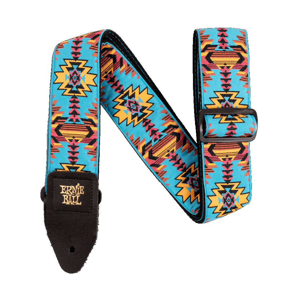 Ernie Ball 5323 CLASSIC JACQUARD GUITAR STRAP/BASS STRAP - ALBUQUERQUE NOON
