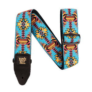 Ernie Ball 5323 CLASSIC JACQUARD GUITAR STRAP/BASS STRAP - ALBUQUERQUE NOON