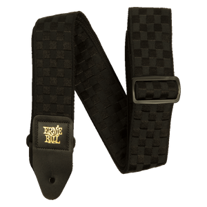 Ernie Ball 5341 Black Checkers Jacquard Classic Guitar Strap Bass Strap
