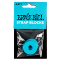 Ernie Ball 5619 STRAP BLOCKS - BLUE - 4 PACK