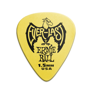 Ernie Ball P09195 Everlast Picks - 1.5mm Yellow - 12 Pack