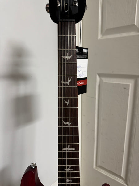 PRS CH44 SE CE 24 STANDARD SATIN - Vintage Cherry