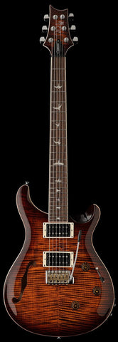 PRS CPSH44 SE Custom 24 Semi-Hollow Piezo - Orange Tiger Burst