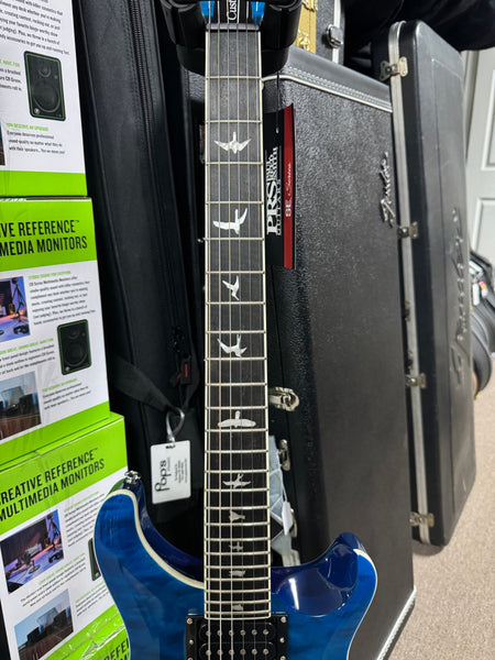 PRS SE C844QQEIBLB Custom 24-08 Quilt - Lake Blue