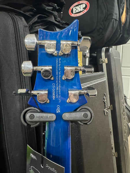 PRS SE C844QQEIBLB Custom 24-08 Quilt - Lake Blue