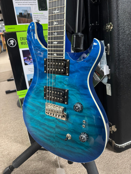 PRS SE C844QQEIBLB Custom 24-08 Quilt - Lake Blue